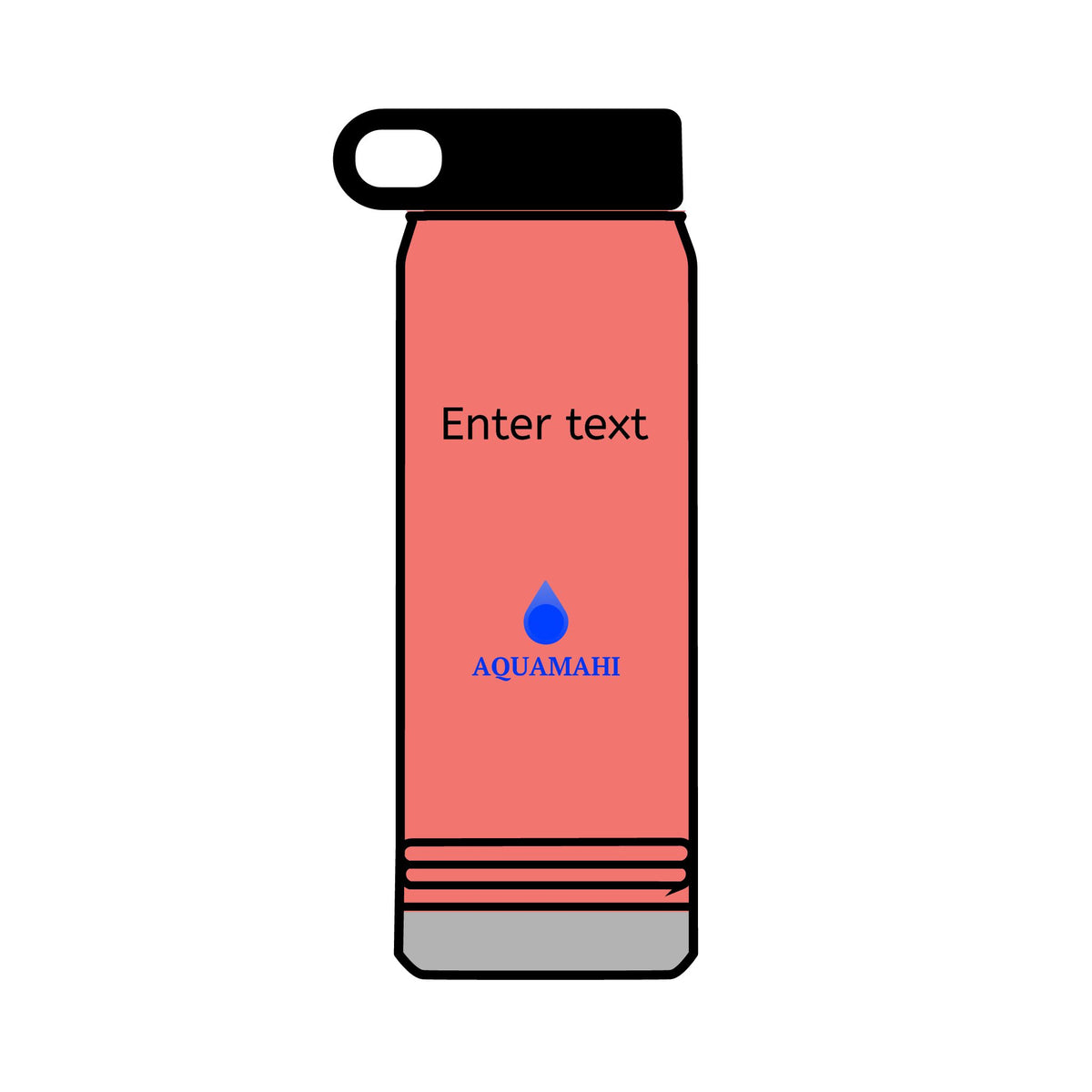 Aquamahi 32oz Water Bottle