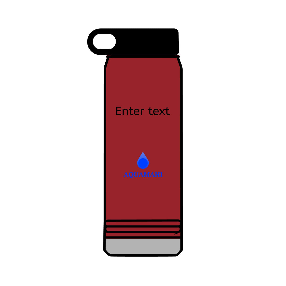 Aquamahi 32oz Water Bottle