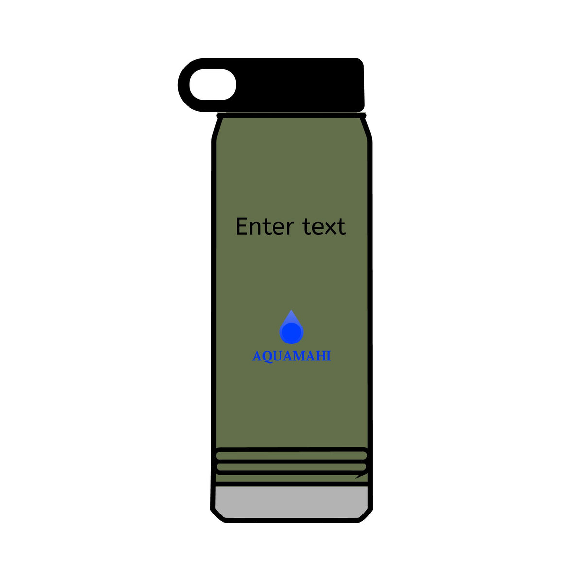 Aquamahi 32oz Water Bottle