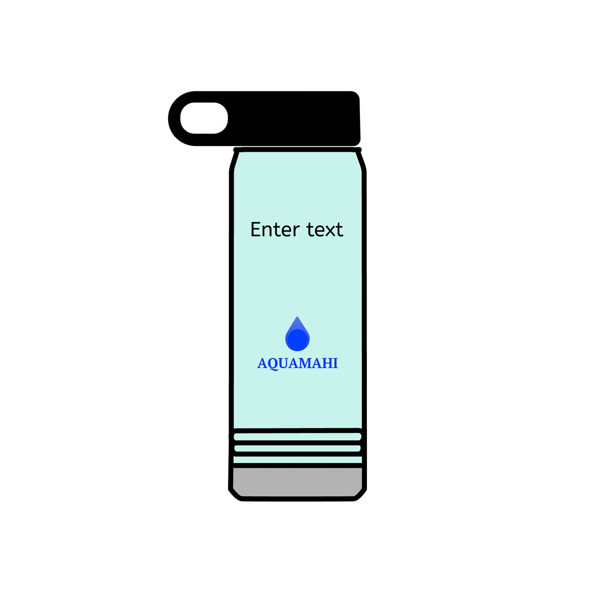 AQUAMAHI 20oz Water Bottle