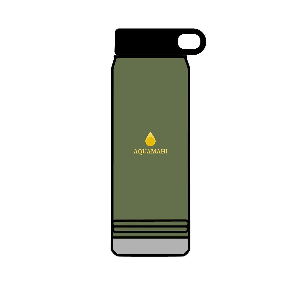 Aquamahi 32oz Water Bottle