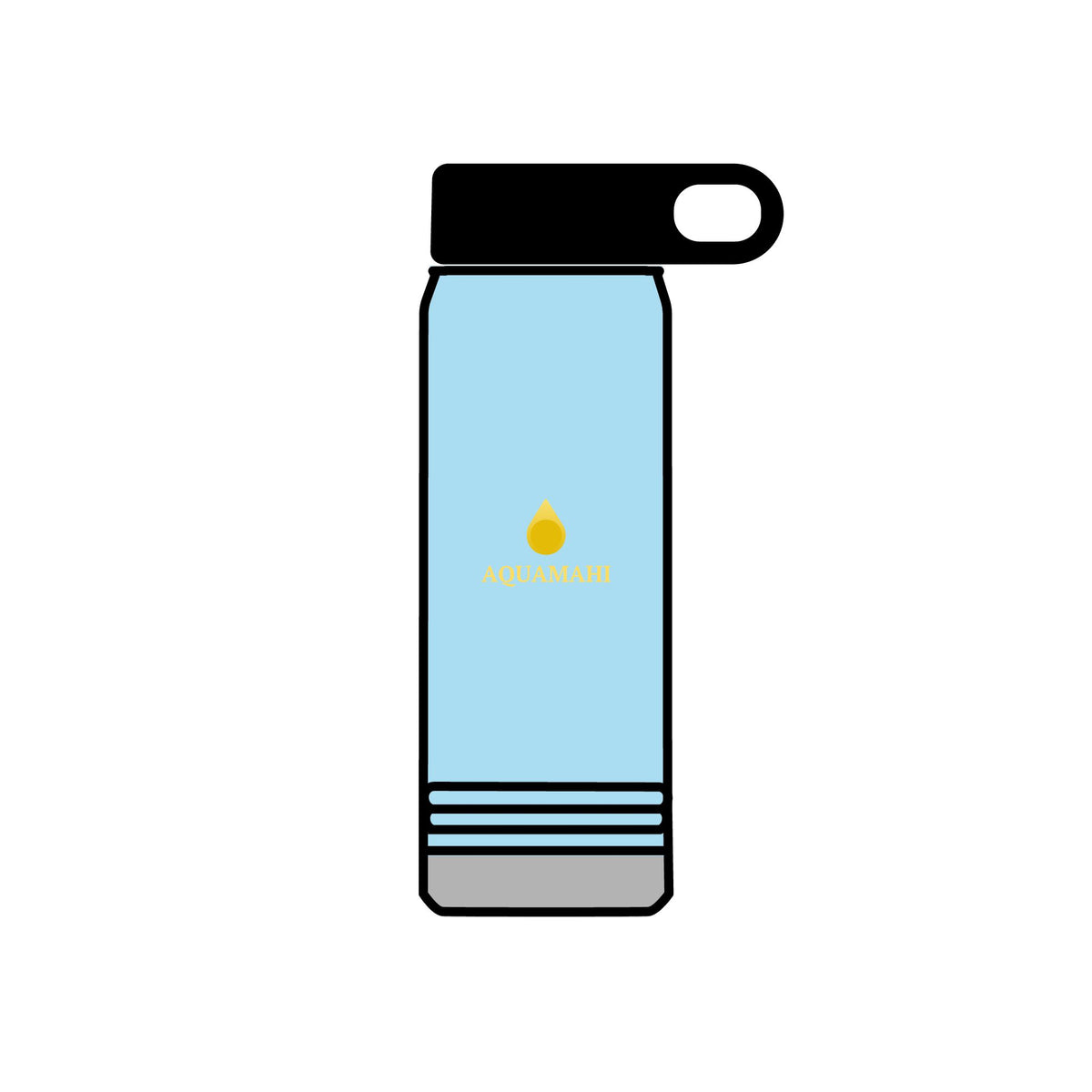 AQUAMAHI 20oz Water Bottle