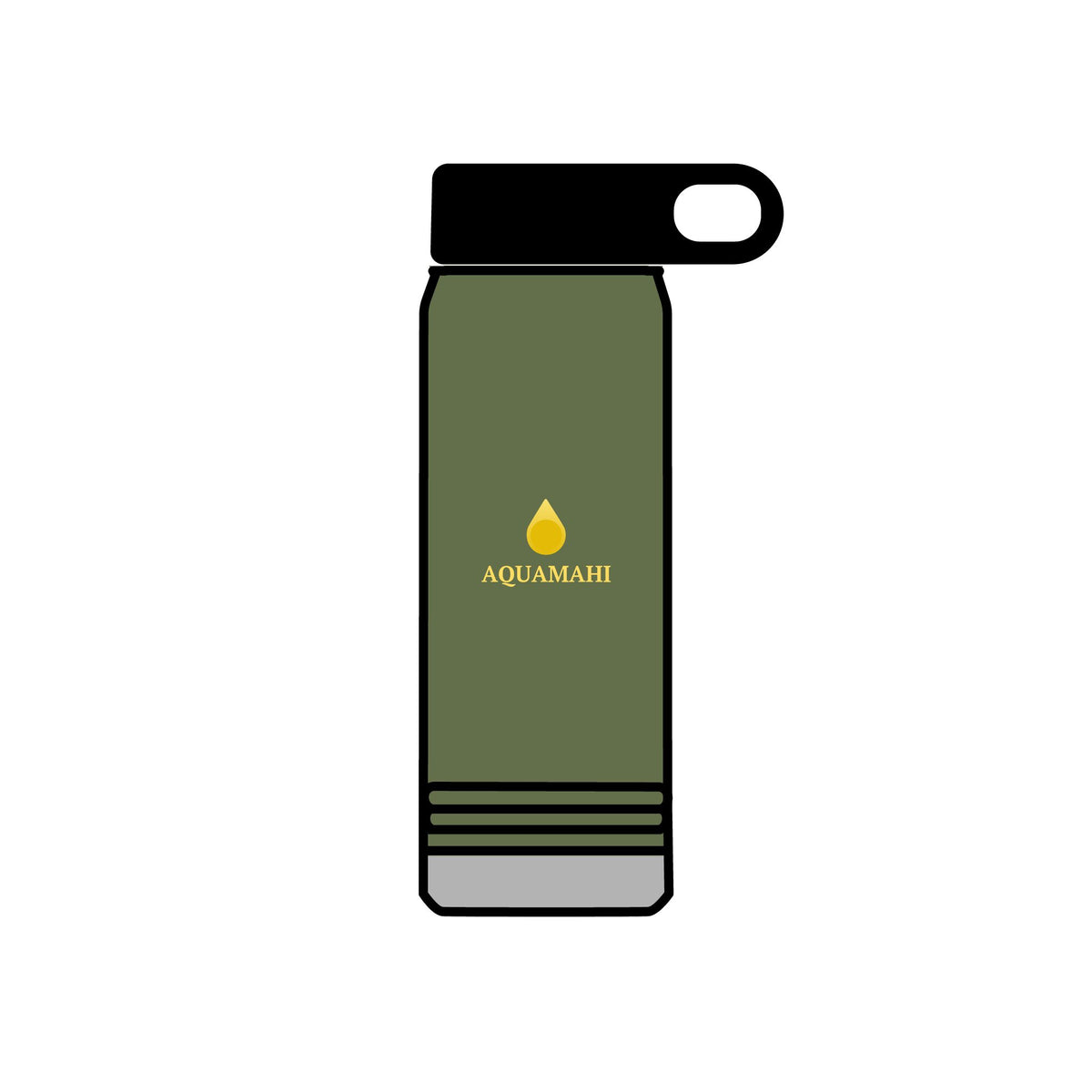 AQUAMAHI 20oz Water Bottle