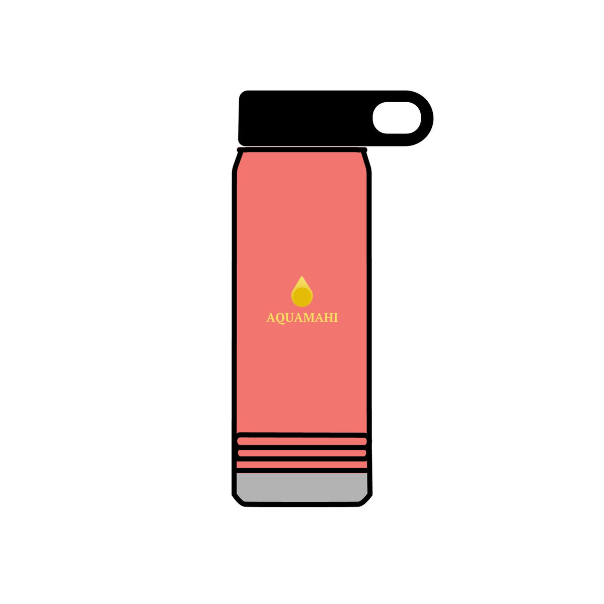 AQUAMAHI 20oz Water Bottle